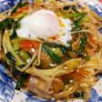 辛ラーメンで♪あんかけ焼きラーメン♥