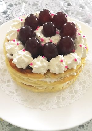 冷凍パイシートで簡単見かけケーキ！-レシピのメイン写真