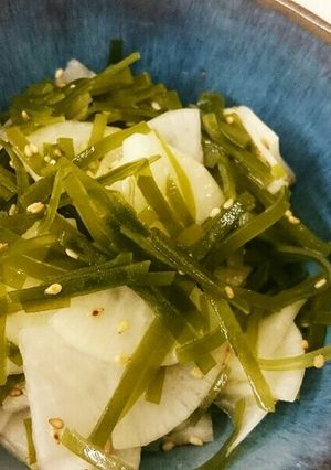 大根と切り昆布の和え物-レシピのメイン写真