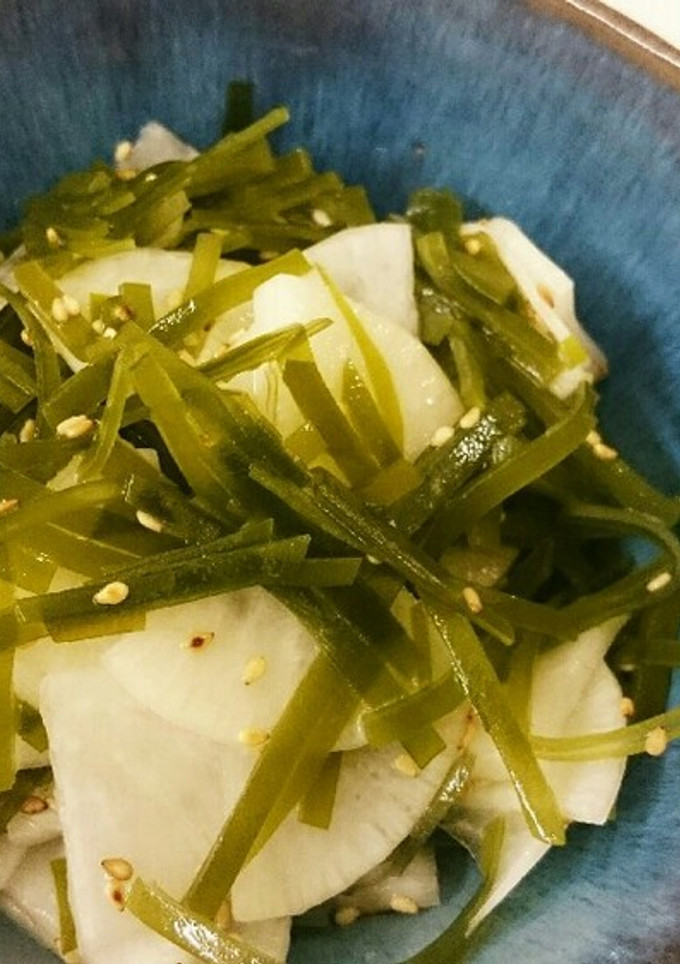 大根と切り昆布の和え物-レシピのメイン写真