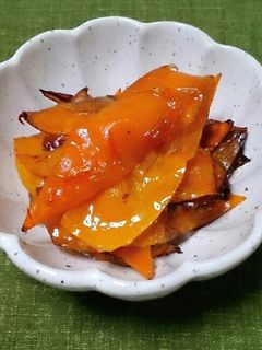 柿の皮の美味しい食べ方-レシピのメイン写真