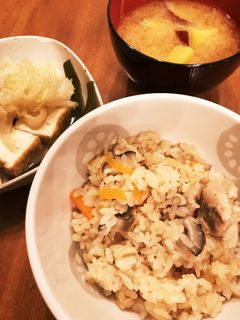 ごく普通の炊き込みご飯-レシピのメイン写真