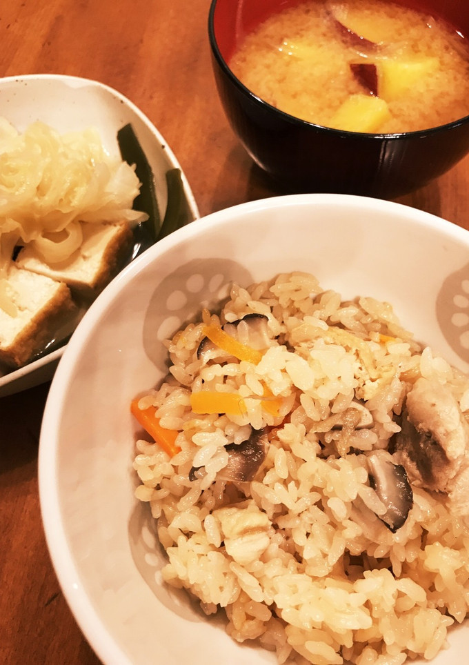ごく普通の炊き込みご飯-レシピのメイン写真