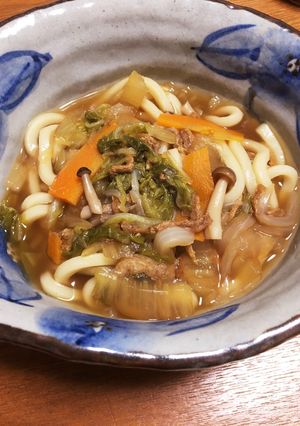 野菜の旨味たっぷり♡うどん-レシピのメイン写真