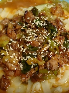 肉味噌チーズ辛ラーメン-レシピのメイン写真
