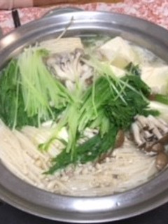 水炊き簡単白石温麺(うーめん)-レシピのメイン写真