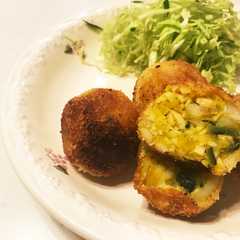 大豆とカボチャのヘルシーコロッケ-レシピのメイン写真