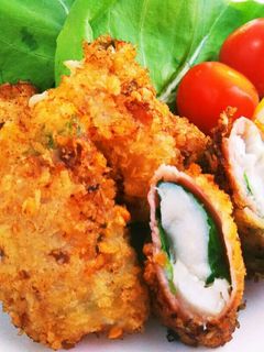 鱈と生ハムのフライ-レシピのメイン写真