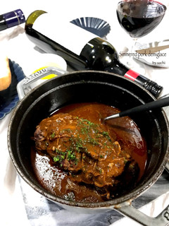 STAUBで!豚肉のデミグラス煮込み♡-レシピのメイン写真