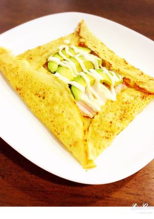 美味しくてヘルシー♪そば粉のガレット！-レシピのメイン写真