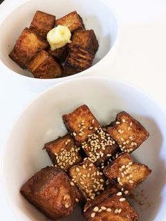 かんたん甘辛厚揚げ-レシピのメイン写真