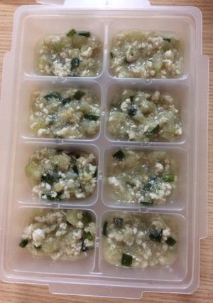 離乳食後期 ナスと鶏胸ひき肉の味噌煮込み-レシピのメイン写真