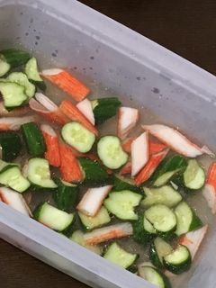 簡単☆キュウリの酢の物-レシピのメイン写真