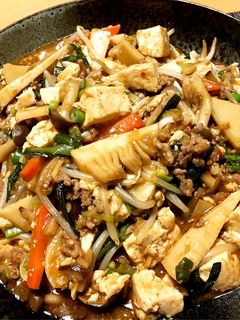 具たくさん麻婆炒め-レシピのメイン写真