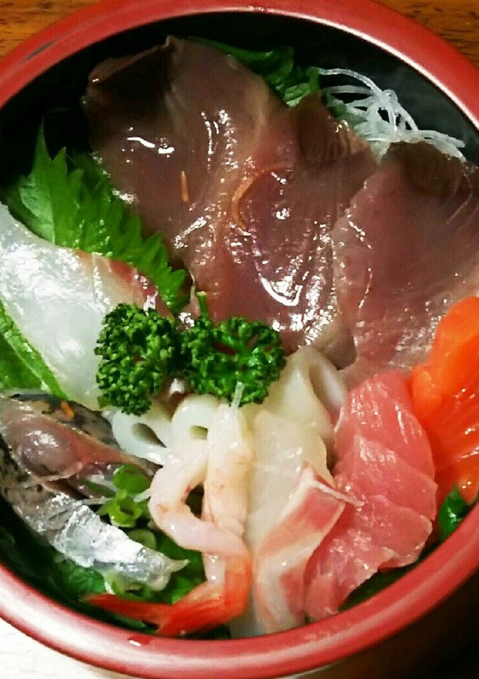 ★海鮮丼★おかしゃん風-レシピのメイン写真