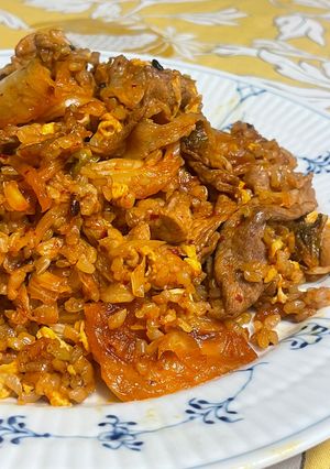 豚キムチ→丼でも炒飯でも-レシピのメイン写真