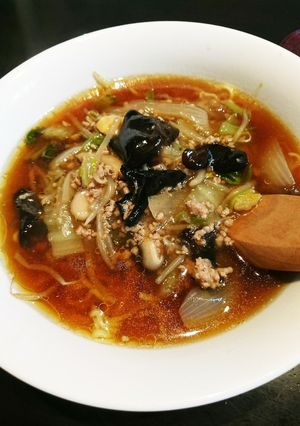 インスタントアレンジ❤️あんかけラーメン-レシピのメイン写真