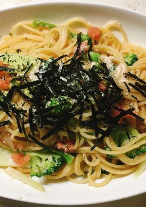タラコとブロッコリーの豆乳パスタ-レシピのメイン写真