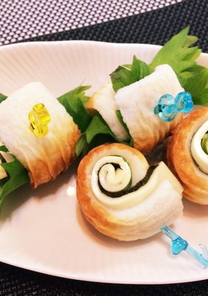 おつまみ・お弁当に☆ちくわのクルクル巻き-レシピのメイン写真