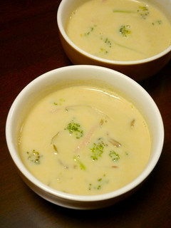 簡単!かぼちゃの味噌スープ-レシピのメイン写真