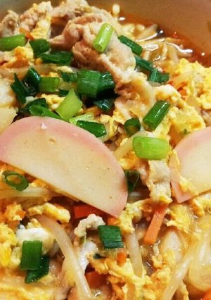チゲ鍋風辛ラーメン-レシピのメイン写真