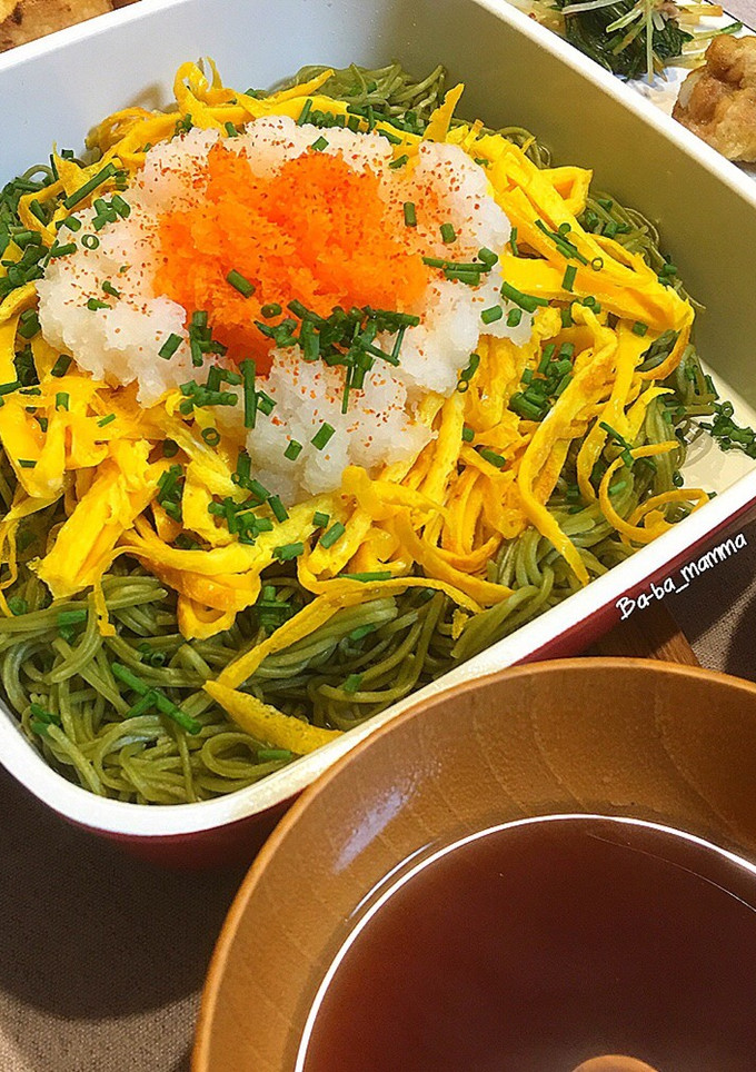 炒め茶そばとこぶおろし-レシピのメイン写真