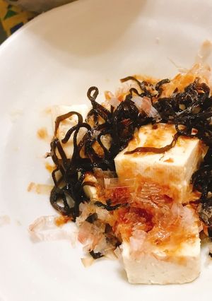 豆腐と塩昆布のさっぱりサラダ☆-レシピのメイン写真