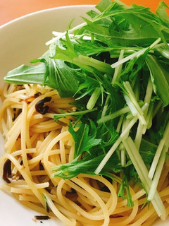 即席パスタ☆塩昆布とふりかけのパスタ-レシピのメイン写真