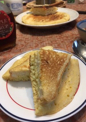 これぞパンケーキ?(パン＋ホットケーキ)-レシピのメイン写真