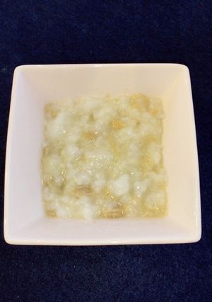 ツナと玉ねぎのお粥(離乳食)-レシピのメイン写真