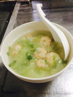 ネギとエビのとろーりスープ-レシピのメイン写真