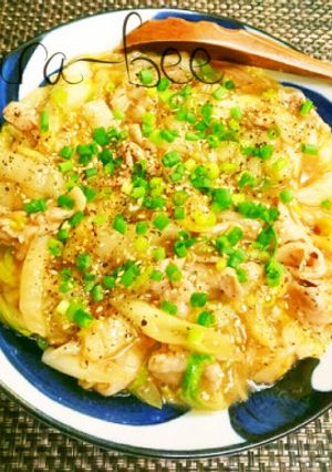 ほっこり旨い♡豚バラと白菜の中華とろみ煮-レシピのメイン写真