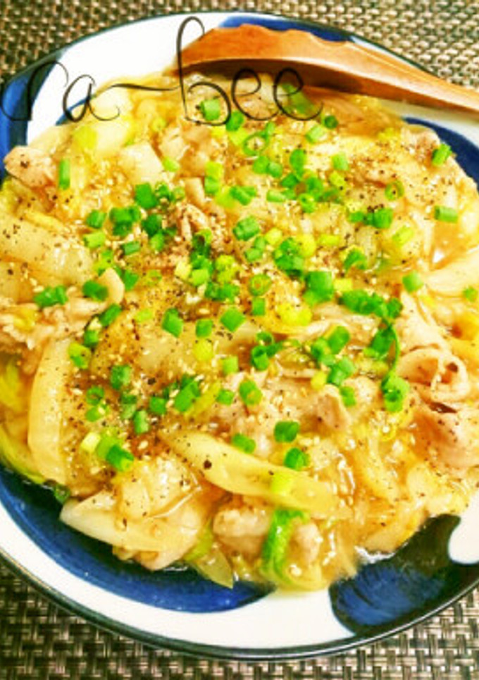 ほっこり旨い♡豚バラと白菜の中華とろみ煮-レシピのメイン写真