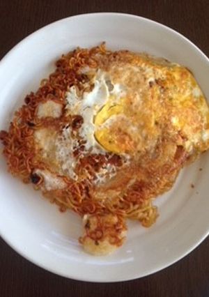 辛ラーメンのお好み焼き風-レシピのメイン写真