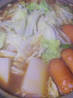 味噌ベースの和風カレー鍋-レシピのメイン写真