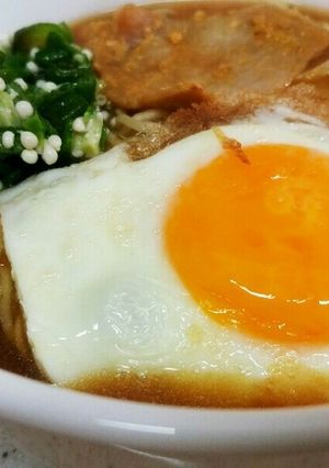 お月見とろみラーメン-レシピのメイン写真