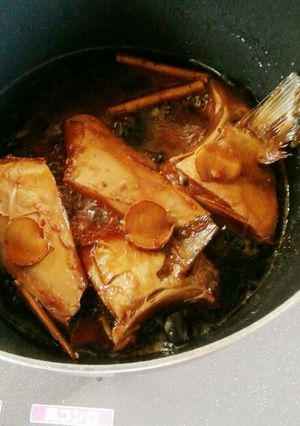 簡単、時短!ぶりのカマ煮-レシピのメイン写真