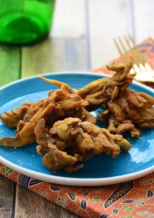 まいたけの唐揚げ（カレーチーズ味）-レシピのメイン写真