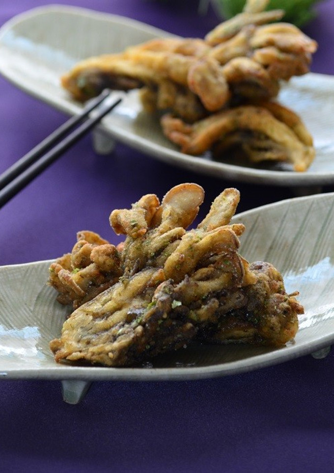 まいたけの唐揚げ（青のり味）-レシピのメイン写真