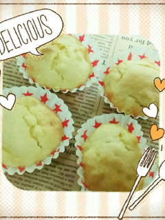 りんごとさつまいものカップケーキ-レシピのメイン写真