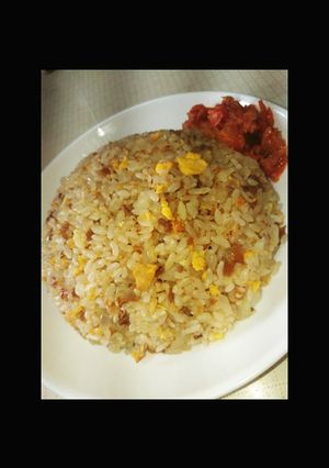 鶏そぼろ炒飯-レシピのメイン写真