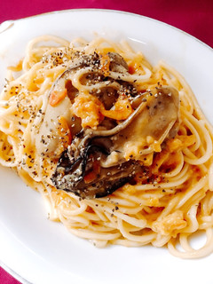 めんつゆで簡単♡和風カルボナーラうどん-レシピのメイン写真
