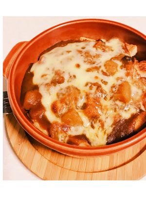パンの耳でカレーグラタン【簡単】-レシピのメイン写真