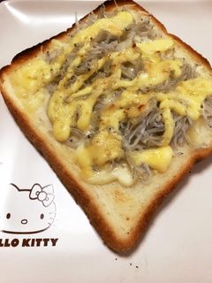 じゃこマヨトースト♪-レシピのメイン写真