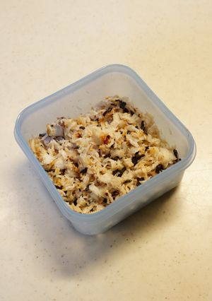 リメイク、鰆の味噌漬けでふりかけ-レシピのメイン写真