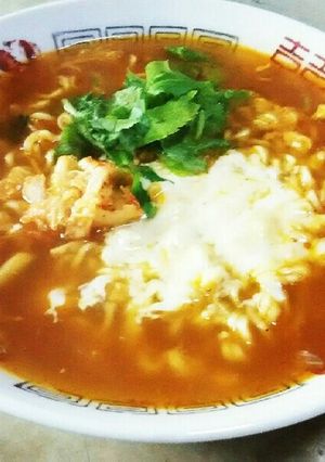 キムチーズラーメン-レシピのメイン写真