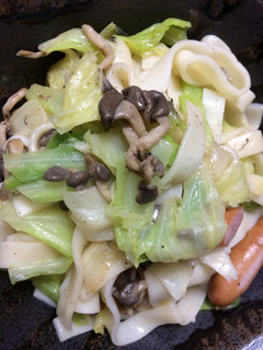 焼きうどん ポン酢でさっぱりと♪-レシピのメイン写真
