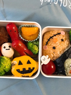 ハロウィン弁当♡-レシピのメイン写真