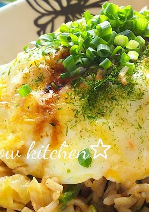 余ったそばを消費☆野菜たっぷりそば飯-レシピのメイン写真