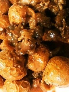 じゃがいもと豚肉の甘辛煮-レシピのメイン写真